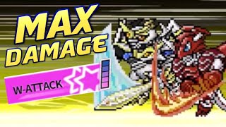 MAX DAMAGE! Digimon Vital Bracelet BE Arena App Competitive Battles! Imperialdramon and Shinegreymon