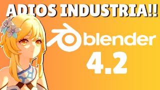 BLENDER 4.2 ROMPE TODA LA INDUSTRIA con esta Actualizacion! Novedades Increibles 2024