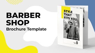 Barber Shop Brochure Template