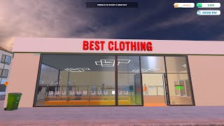 Building the Ultimate Fashion Empire in Clothing Store Simulator Part 1 - Gameplay (No Commentary)