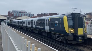 Trains At Wimbledon | 13/01/24 SWML