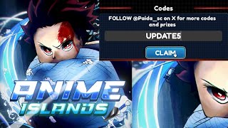 Anime Islands, Roblox, 7 SECRET CODES, ALL WORKING CODES