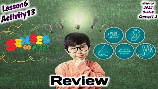 ساينس رابعه ابتدائي Science grade4 2022 Concept1.2 Lesson6 activity13 Review