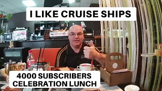 I Like Cruise Ships 4000 Subscribers Celebration | Travelling With Russell