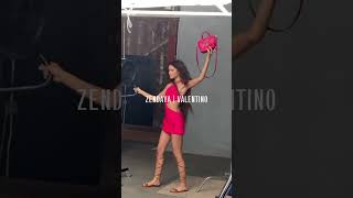 Behind the scenes of #Zendaya for #valentino#fashionrunway #catwalkmodels #fashion  #fashionmodel