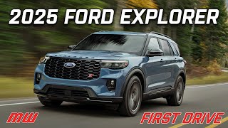 The 2025 Ford Explorer Gets a Few Much Needed Updates | MotorWeek First Drive