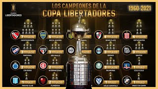 🏆 Historia de la COPA LIBERTADORES (1960-2021) 🌎 Todos los CAMPEONES y Finales ✅