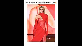 Kendall Jenner at Paris Fashion Week🔥 | Kendall Jenner 💗 | #shorts #trending #fashion  #viralvideo