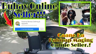 Buhay Online Seller #01 | Gaano Ba Kahirap Maging Online Seller | Motovlog