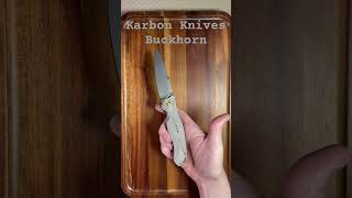 Karbon Knives Buckhorn #youtubeshorts #shorts #youtubeshort #short