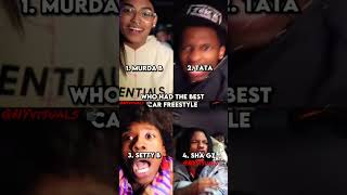 Who Had the best Car freestyle🤯🔥 (#murdab, #tata ,#shaGz #setdatrend