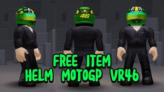 Cara Mendapatkan ITEM GRATIS HELM MOTOGP VR46 di ROBLOX 😍😍