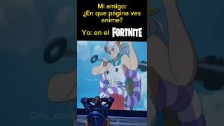 ONE PIECE EN FORTNITE ☠️😱😱😱 #shorts #fortnite #onepiece #anime