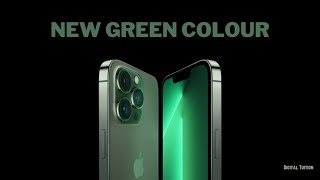 iPhone 13 and 13 Pro with New Green Colour