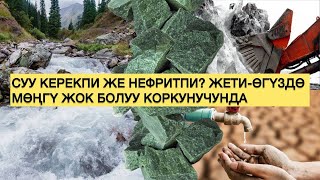 Суу керекпи же нефритпи Жети Өгүздө мөңгү жок болуу коркунучунда