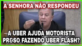 Vereador Camilo perde a paciência com a CEO da Uber