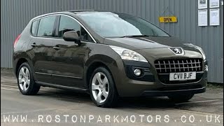 2011 (11) Peugeot 3008 1.6 HDi 112 Sport 5dr - Automatic for sale @rostonparkmotors Nuneaton