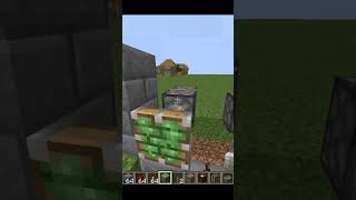 Double block swapper in Minecraft #shorts #Vishalgamer7655