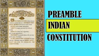 Preamble of Indian Constitution - Indian Polity