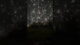 Footage of white phosphorous raining down on Ukrainian positions.