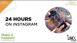 24 hours on Instagram with Ayaz Hussain | Juice Plus+