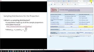 Sampling Distributions