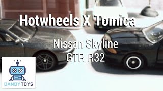 Nissan Skyline R32 Hotwheels and Tomica Review