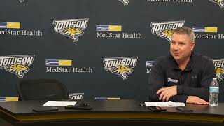 Full Press Conference Following Towson Men's Basketball's Victory Over JMU