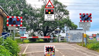 Halogen lights | Milton Fen Level Crossing, Cambridgeshire