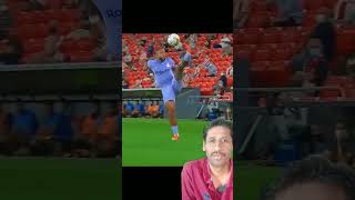 Great control on football #shorts #viralvideo #youtubeshorts #greensreen #ronaldo