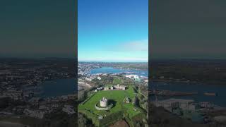 A flight over Pendennis Castle. Falmouth, Cornwall #shorts