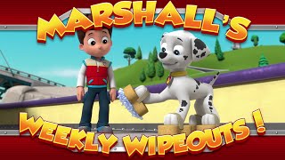 Marshall's Weekly Wipeouts! (Season 8 - Pups Save the Glasses)