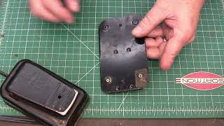 Replacing Vintage Sewing Machine Foot Pedal Feet