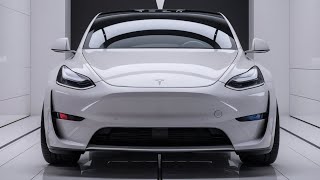 "New Look 2025 Tesla Model y Officially Unveiled powerful car SUV!"