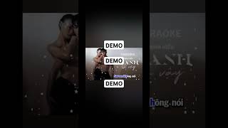 Demo karaoke Vì Anh Là Vậy - Trọng Hiếu - Mua file Karaoke liên hệ Telegram: https://t.me/minhtamvn