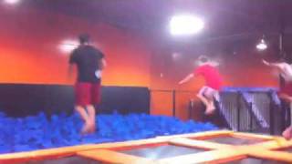 FOAM Pit madness at Urban Air Trampoline Park