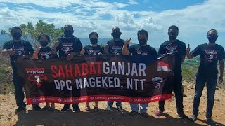 Deklarasi Sahabat Ganjar Pranowo DPC Nagekeo NTT