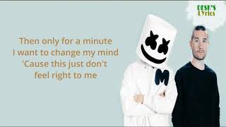 Marshmello ft. Bastille - Happier (Lyrics)