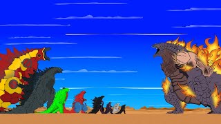 Godzilla's Atomic Breath Temperature: Who Is The King Of Monsterverse / ANIMATION