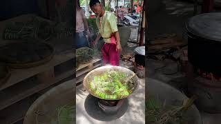 Cooking Nom Ansorm Chrook | Bacon Sticky Rice Cake for Chum Ben🍚🥓 #Shorts