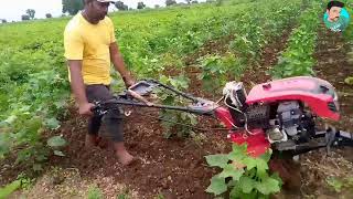 raja enterprises mini rotavator in cotton  | Rotavator | cotton |#shyamkambleofficial #sraja