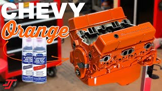 Painting My 350 Crate Engine + Cleaning and Prep