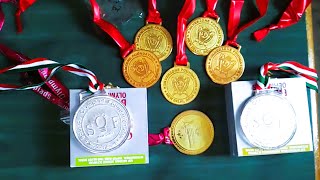 🥇🥇🏆International Rank 2nd || SOF and SilverZone Olympiads Medals || DAG12587, #medals #medal