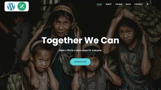 How to Create Charity Website In WordPress Using Zakra