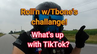 I'VE BEEN CHALLENGED, AND WHAT'S UP WITH TIKTOK? #laurieholden #tiktok #riding #motorcycles #meaning