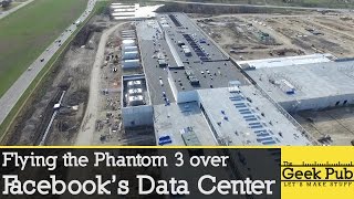 Facebook Data Center Drone Flyover