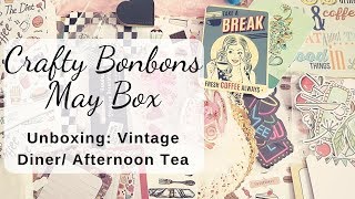 Crafty Bonbons Vintage Stationery Box Unboxing May 2019