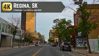 Regina, SK Dashcam Tour [4K]