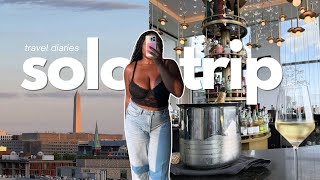 SOLO TRIP TO AMERICA - my first solo business class flight | Travel Diaries ep.16