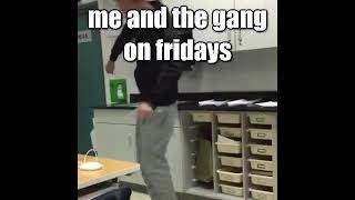 [EXPERIMENT] me and the gang on fridays